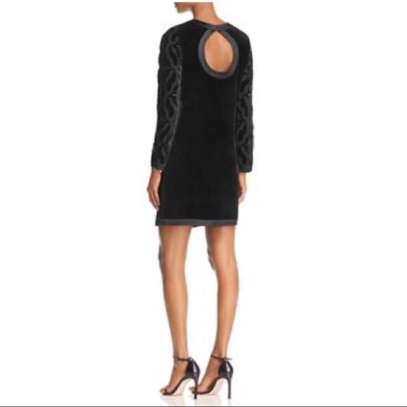 New! Adelyn Rae Black Lace Courtney Dress Sz M - Picture 3 of 6